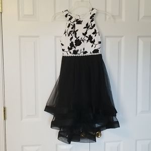 Black and White Dress